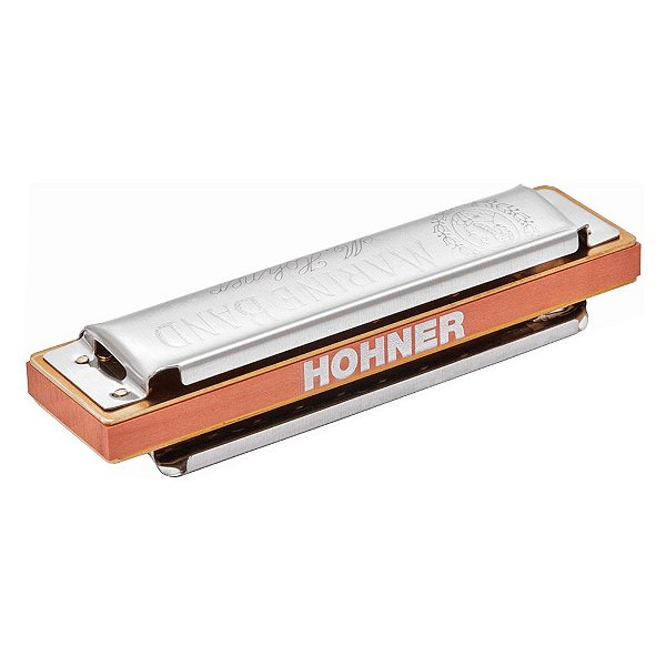 Gaita Diatônica Em Lá (A) Marine Band 1896 - Hohner