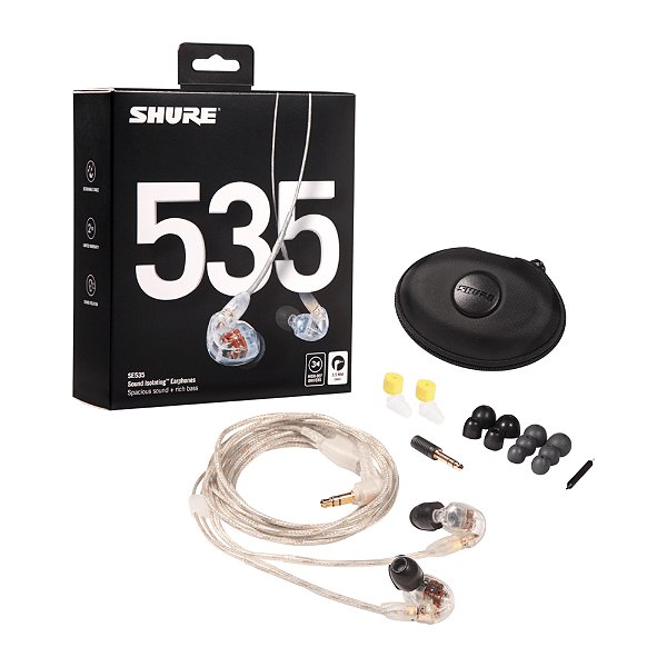 Fone De Ouvido Intra Auricular (in Ear) Se535 - Shure