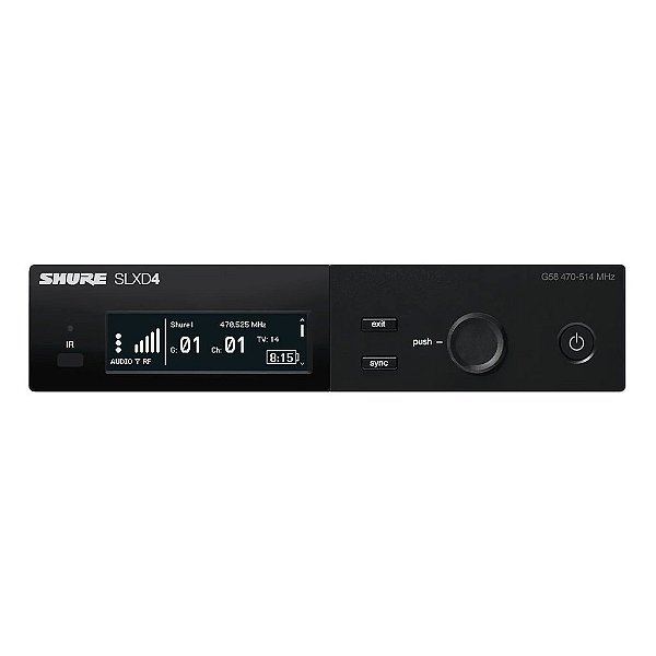 Receptor De Microfone Sem Fio Slxd4-g58 - Shure