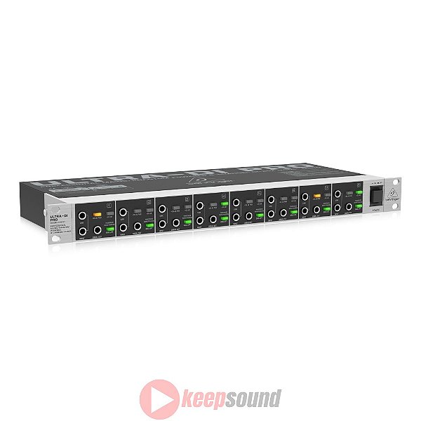 Direct Box Ativo Tipo Rack DI800 - BEHRINGER