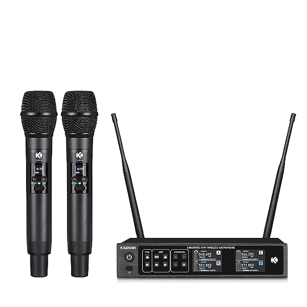 Microfone Uhf Sem Fio Kadosh K462m/tb B6