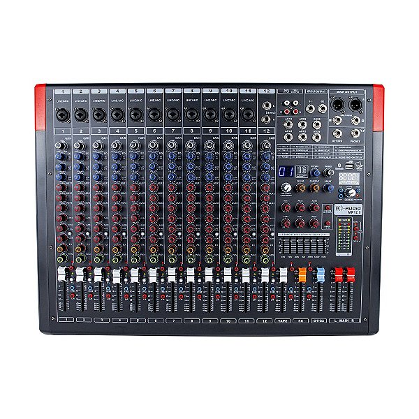 Mesa De Som 12 Canais Mp 12.6 - K-audio