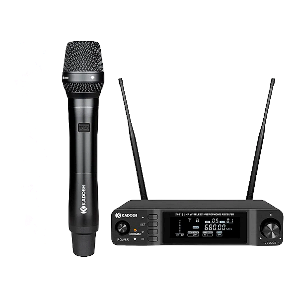 Microfone Sem Fio Kadosh K621m Kcom B5