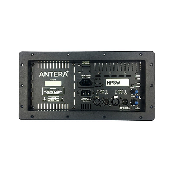 Subwoofer Ativo Hpsw 18a - Antera