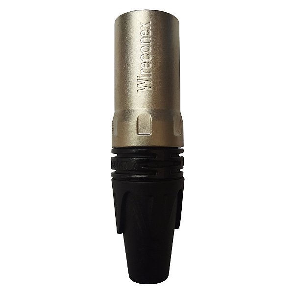 Conector XLR Macho Linha WC 1013 - WIRECONEX