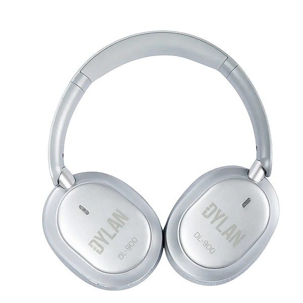 Fone De Ouvido Bluetooth Cinza Dylan Dl-900 Cinza