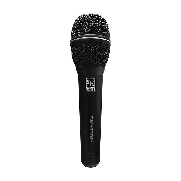 Microfone Profissional De Mão Dinâmico Sk-md288 - Skypix