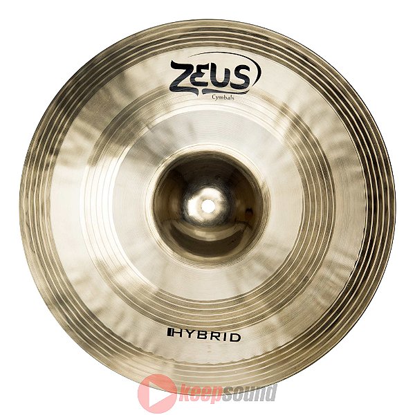 Prato Hi-Hat 14 polegadas HYBRID ZHHH14 - ZEUS