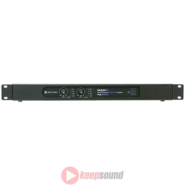 Amplificador de Potência 1300W NA 2650 - NEXT PRO