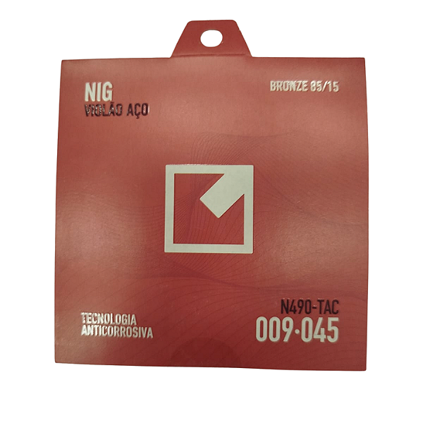 Enc. Violao Aco/bronze-.009/.045-6 Cordas-nig - Tac