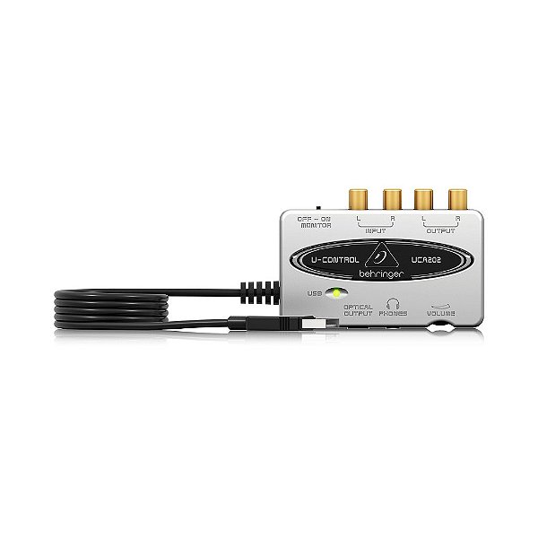 Interface de Áudio U-CONTROL UCA202 - BEHRINGER