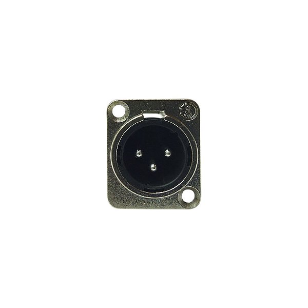 Conector Xlr Macho Painel Cs201 - Custom Sound