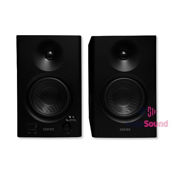 Monitor de Referência 42W Preto (Par) MR4 - EDIFIER