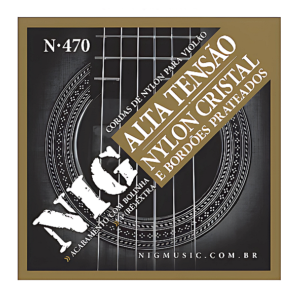 Encordoamento Violão Nylon N470 Alta Tensão C/ Bolinha