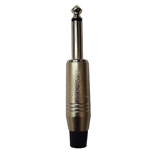 Conector P10 Mono Linha Macho PLG P10 SA2X - SANTO ANGELO