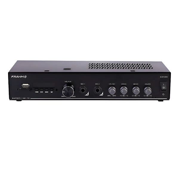 Amplificador Para Som Ambiente Slim 2000 G6 - Frahm