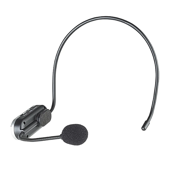 Microfone sem Fio Headset Transmissor e Receptor Controle de volume SK-PRO240 - Skypix