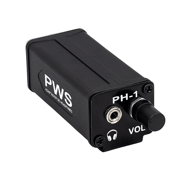 Adaptador para Headphone PWS PH-1 XLR/P2 com Controle de Volume