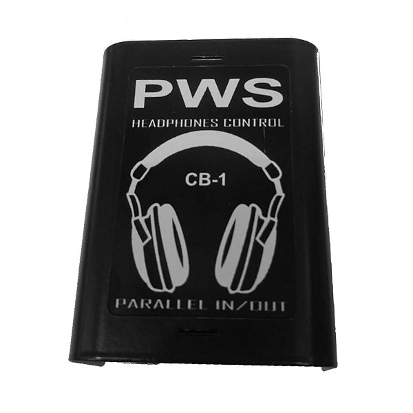 Adaptador para Fone PWS Control Box CB1 Plus com Controle de Volume