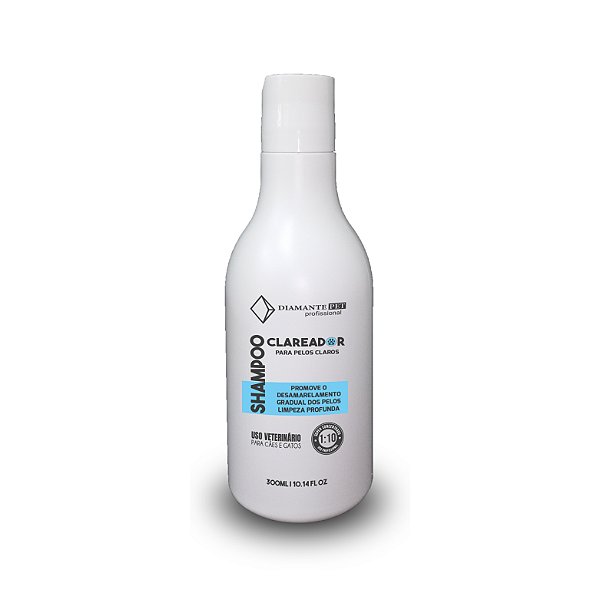 Shampoo Clareador Concentrado 300ml - Diamante PET - Diamante Profissional