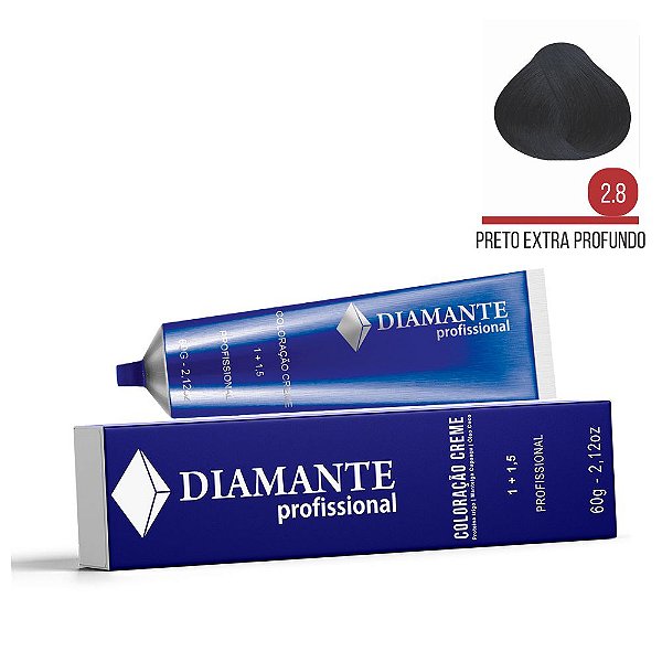 Coloração Diamante 2.8 - Preto Extra Profundo