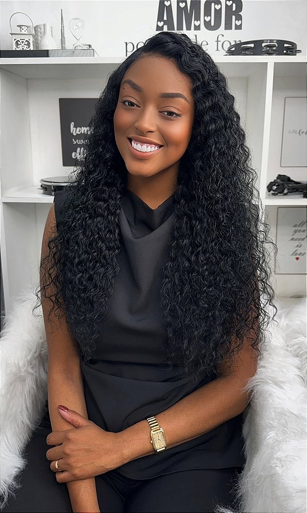 Lace Front Cabelo Humano HD - "Natalia"