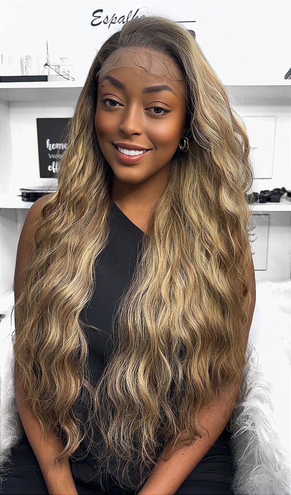 Lace Front - "Michele" - REPARTIÇÃO LIVRE