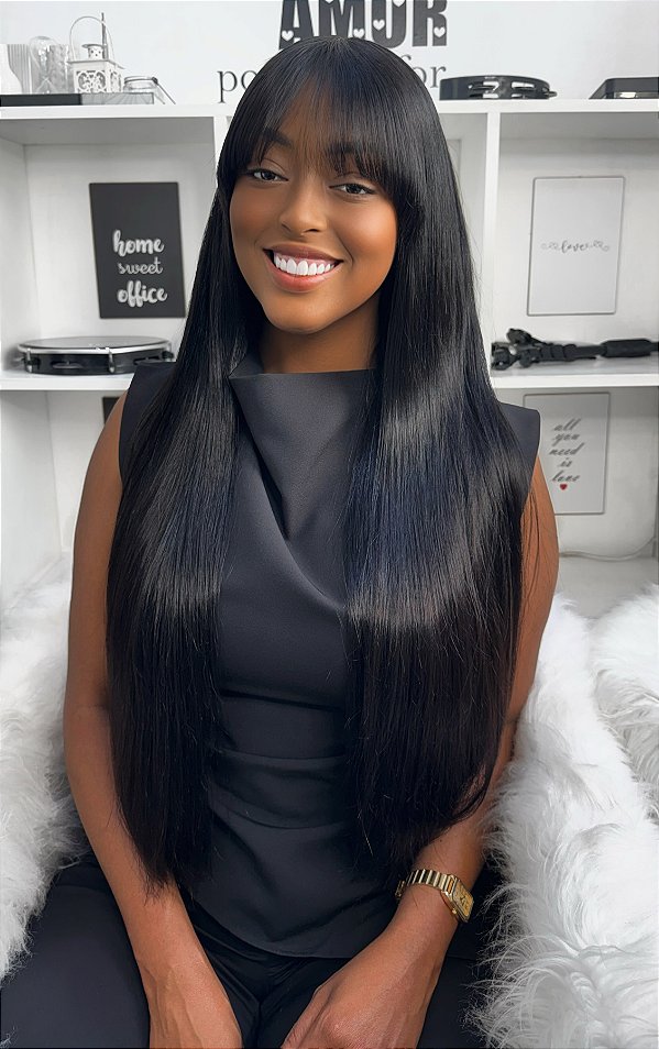 Lace Front Cabelo Humano HD - "Amanda"