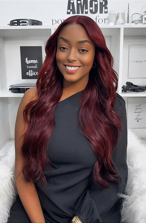 Lace Front Cabelo Humano HD 360° - "Liz"