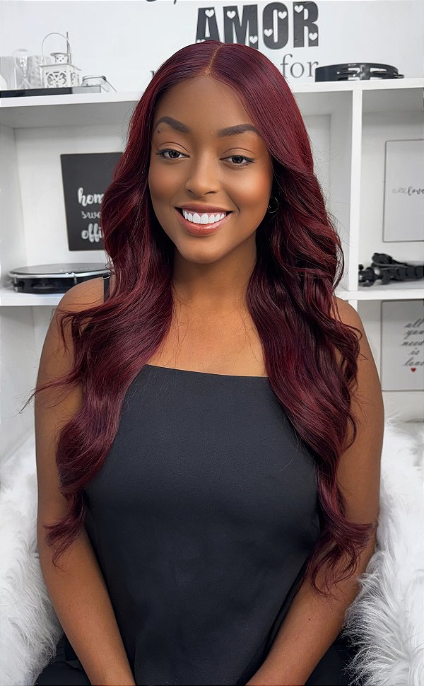 Lace Front Cabelo Humano HD 360° - "Liz"