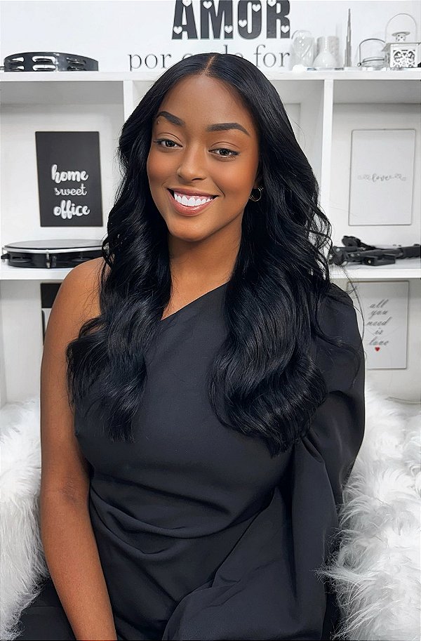 Lace Front Cabelo Humano HD - "Thais"