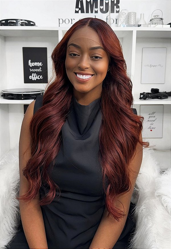 Lace Front Cabelo Humano HD 360° - "Ana Clara"