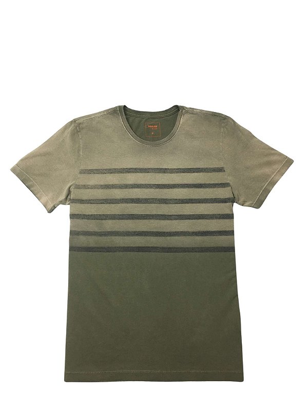 Camiseta Elaborada Stripes Vintage