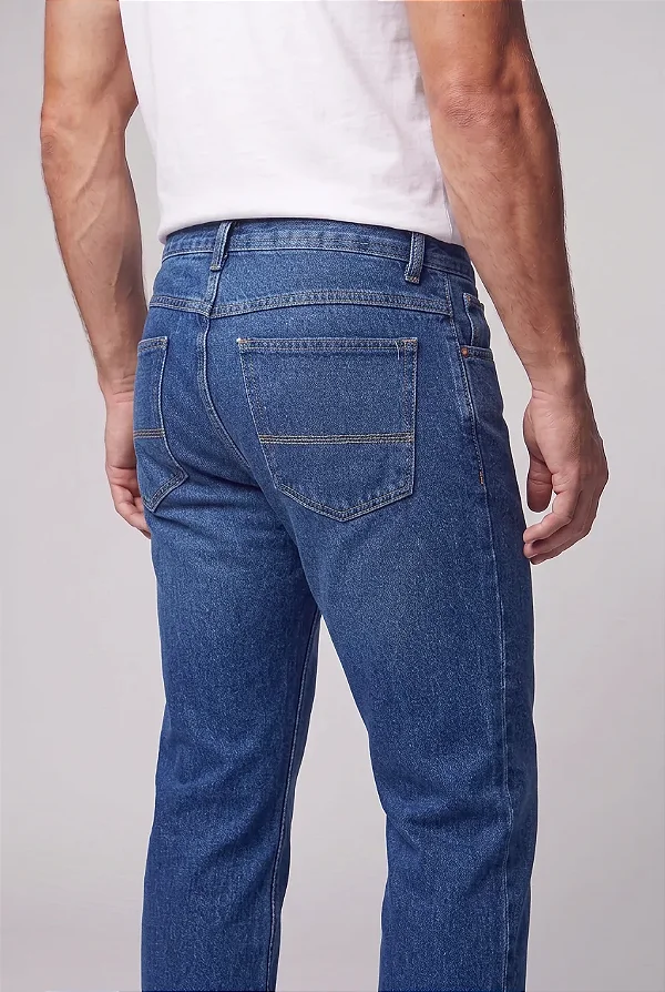 Calça Jeans Médio Básica