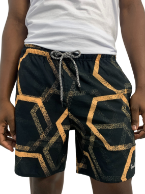 Short Estampado Reticulado