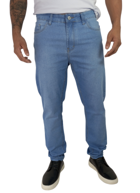 Calça Slim Recorte Bolso Traseiro