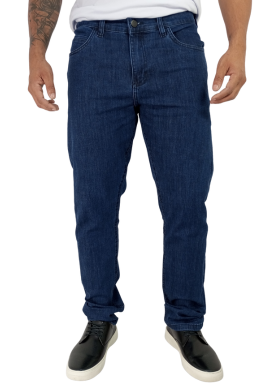 Calça Slim Detalhe Na Bainha