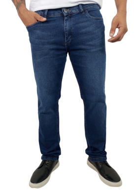 Calça Slim Bigode Laser