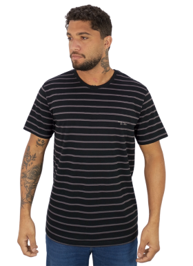 Camiseta Elaborada Listrado Poseidon