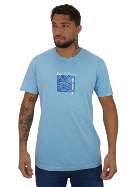 Camiseta Estonada Keep It Flowing