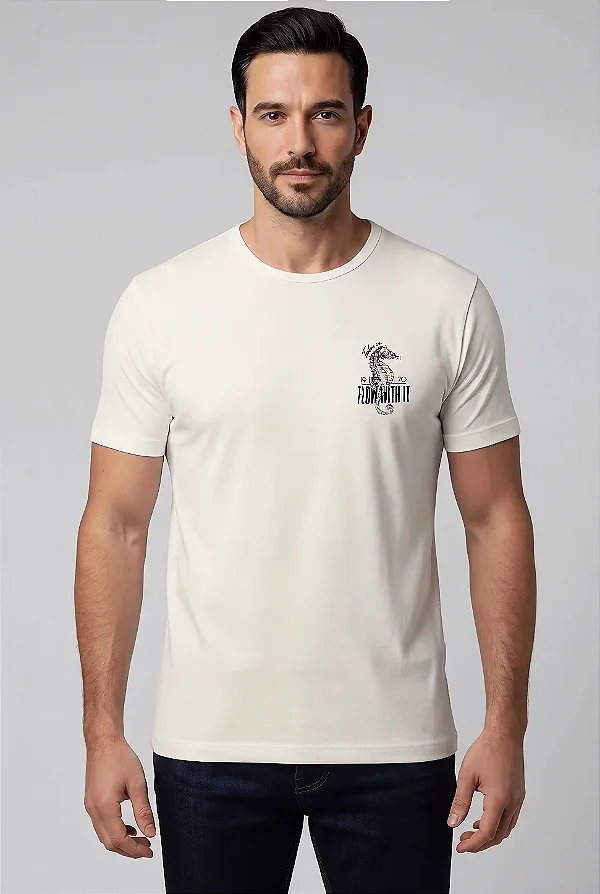 Camiseta Estonada Cavalo Marinho