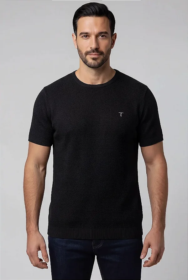 Camiseta Elaborada Tricot