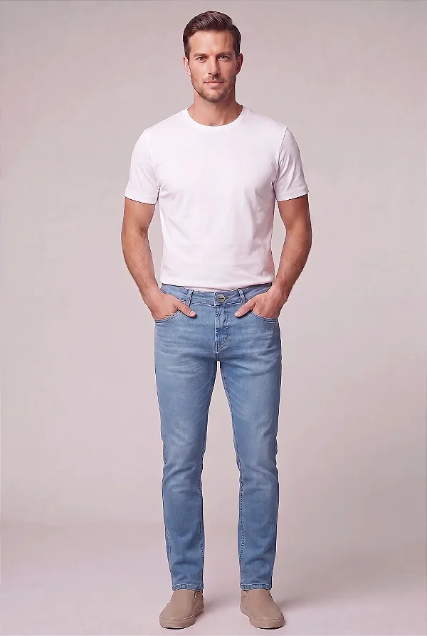 Calça Slim Destroyer Big Laser