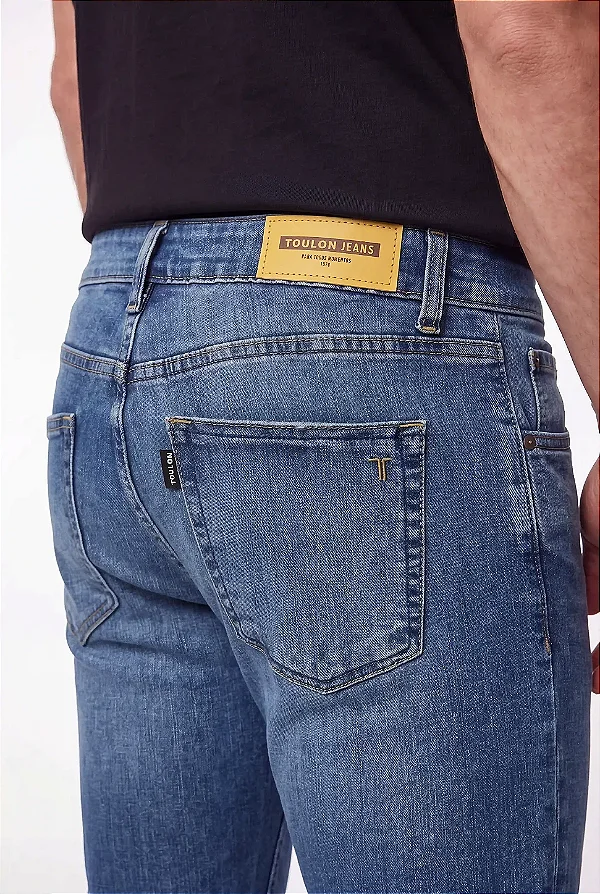Calça Jeans Skinny Esmerilhado