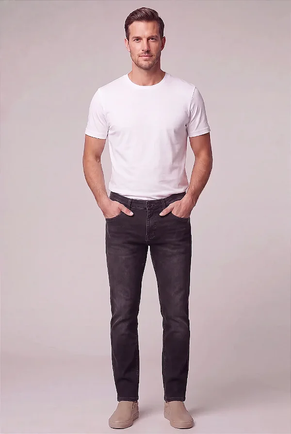 Calça Slim Black