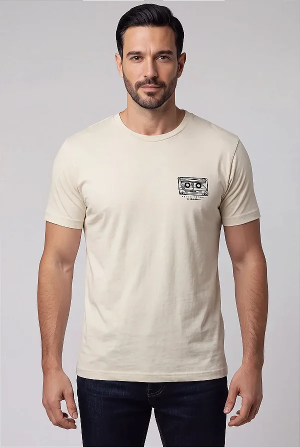 Camiseta Estampa Firme Fita