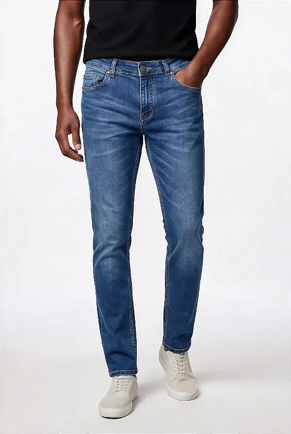 Calça Slim Bleash