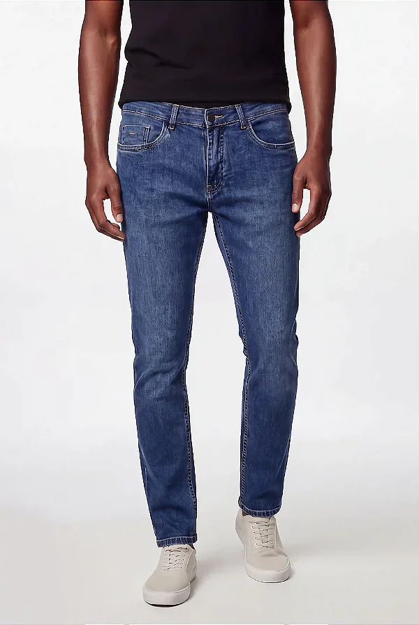 Calça Slim Destroyer Matizado