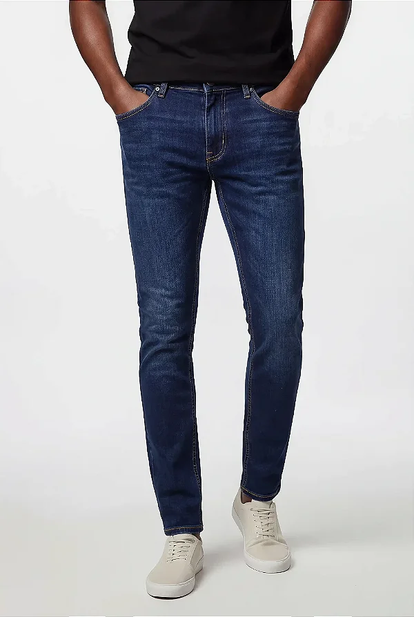 Calça Slim Lavagem Oxy