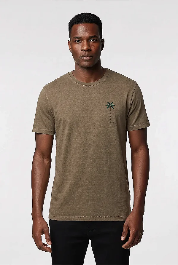 Camiseta Estonada Palmeira